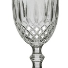 Jogo 6 Taças De Vidro 340ml Cristal Diamond Vinho Suco Água 3
