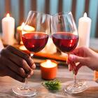 Jogo 6 Taças De Vidro Para Vinho Tinto 420ml Lyor Degustação