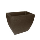 Jogo 6 Vasos Polietileno Parede Moderno Horta Planta Floreira