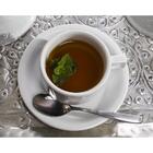 Jogo 6 Xícaras Porcelana Branca Café Chá Com Pires 210ml Bar