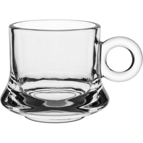 Jogo 6pç Xícaras Café Home&co Vidro 70ml 5x5x5cm Transparente