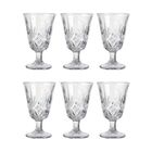 Jogo 7 Peças Com Jarra 1 3 Litros E 6 Copos 220ml Cristal Dub