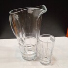 Jogo 7 Peças Jarra/copos Para Refresco Suco Água Home&co Vidr