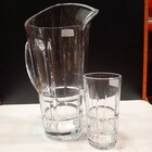 Jogo 7 Peças Jarra/copos Para Refresco Suco Água Home&co Vidr