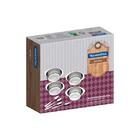 Jogo Aço Inox Para Sobremesa 8 Peças Service