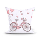 Jogo Almofada Cinza Estampada Decorativa 3 Unidades 45cm X 45