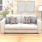 Jogo Almofada Decorativa Cinza Listrada Geométrica 4 Unidades