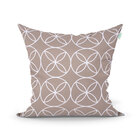 Jogo Almofada Laranja Bege Para Cama 3 Unidades 45cm X 45cm C