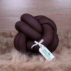 Jogo Almofada Nó Tabaco, Vermelho E Branco 3 Unidades