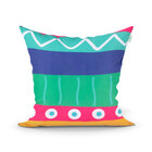 Jogo Almofada Para Cama Decorativa Cacto Estampada 2 Unidades