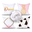 Jogo Almofada Para Cama Estampada Dream 4 Unidades 45cm X 45c