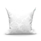 Jogo Almofadas Decorativas Branca Grande 60cm X 60cm 6 Unidad