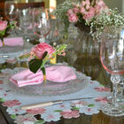 Jogo Americano 2 Peças Jardim Florido  50 X 30 Cm