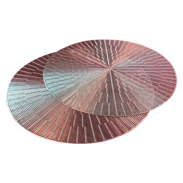 Jogo Americano 2 Peças Mesa Posta Mesa Redondo Linha Luxo Tam