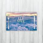 Jogo Americano 2 Un Retangular Neoprene Ele Vive