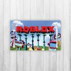 Jogo Americano 2 Un Retangular Neoprene Letreiro Roblox