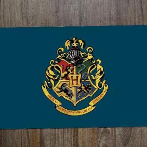 Jogo Americano 2 Unidades  Brasão Harry Potter