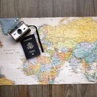 Jogo Americano 2 Unidades  Mapa Mundi