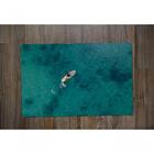 Jogo Americano 2 Unidades Retangular Neoprene Prancha No Mar