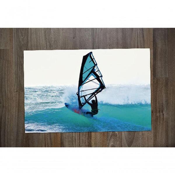 Jogo Americano 2 Unidades Retangular Neoprene Windsurf