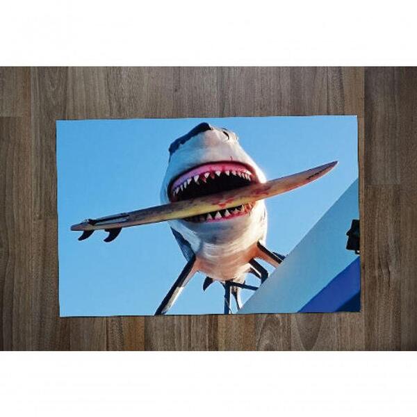 Jogo Americano 2 Unidades Tubarão Com Prancha