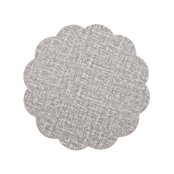 Jogo Americano 4 Lugares Candian Cinza 38 Cm Mimo