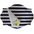 Jogo Americano 4 Peças Com Guardanapo Mesa Posta De Limão