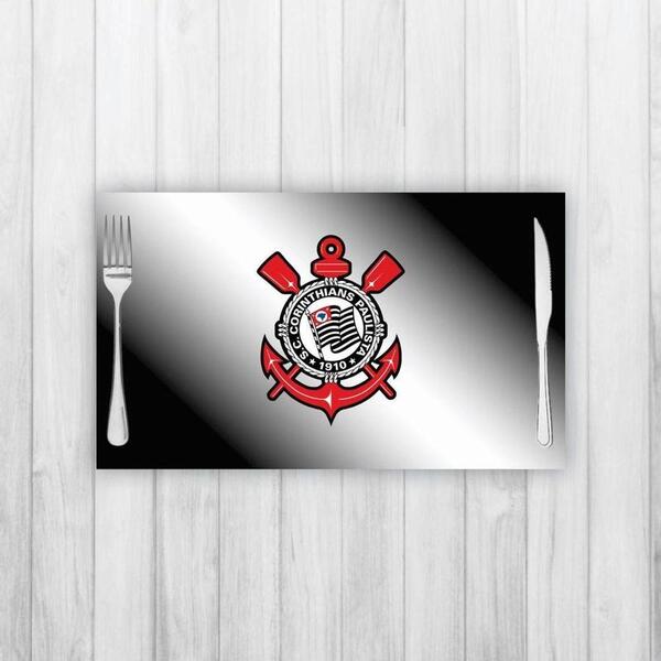 Jogo Americano 4 Un Corinthians Fundo Degrade