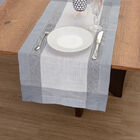 Jogo Americano 4 Unidades Com Trilho Mesa Maison Azul Royal