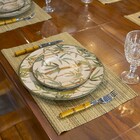 Jogo Americano 6 Lugares Em Junco 30cmx40cm