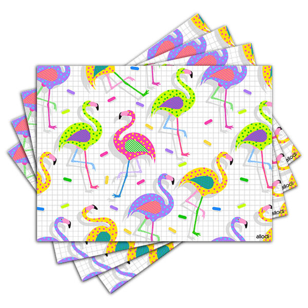 Jogo Americano - 80's Com 4 Peças - 690jo