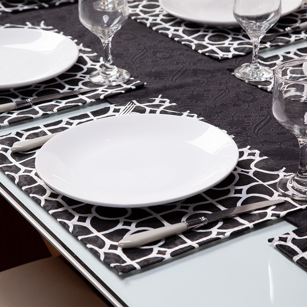 Jogo Americano + Centro De Mesa Casa Dona