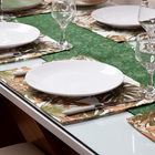 Jogo Americano + Centro De Mesa Casa Dona