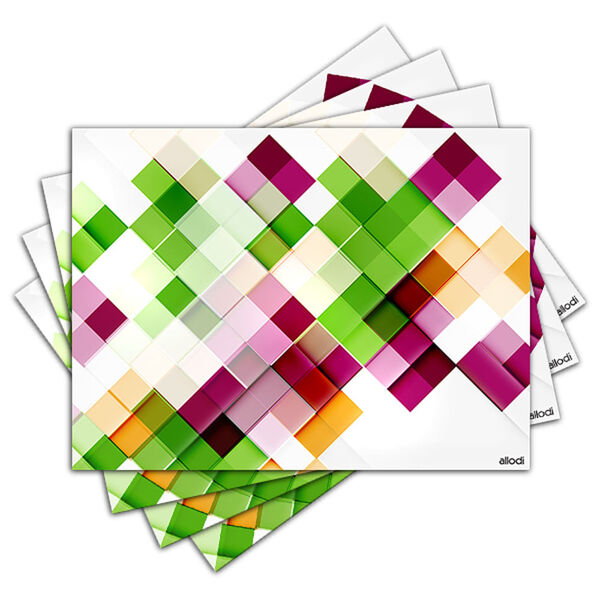 Jogo Americano - Abstrato Com 4 Peças - 365jo