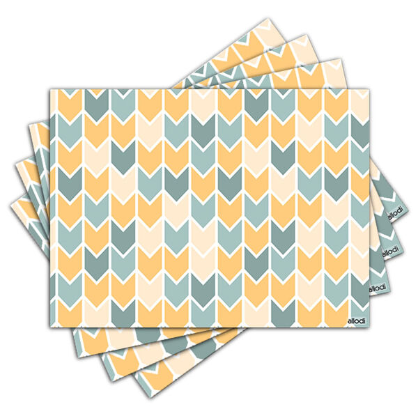 Jogo Americano - Abstrato Com 4 Peças - 631jo