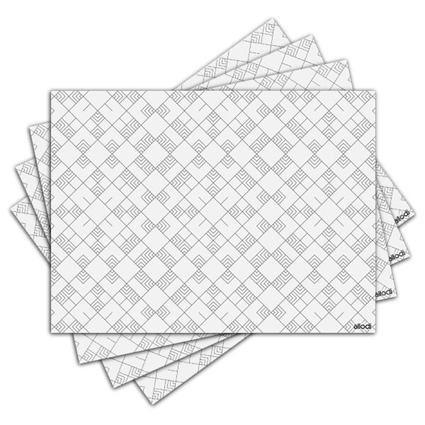 Jogo Americano - Abstrato Com 4 Peças - 657jo