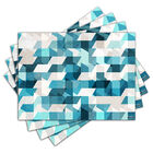 Jogo Americano - Abstrato Com 4 Peças - 666jo