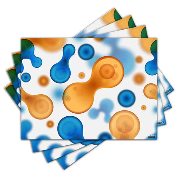 Jogo Americano - Abstrato Com 4 Peças - 673jo