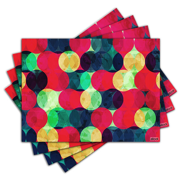 Jogo Americano - Abstrato Com 4 Peças - 734jo