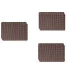 Jogo Americano Antiderrapante  Chocolate  6 Peças