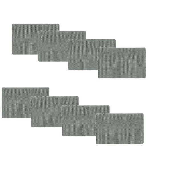 Jogo Americano Antiderrapante - Todos Dias - Chumbo  8 Peças