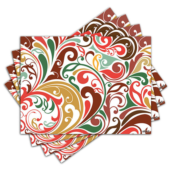 Jogo Americano - Arabesco Com 4 Peças - 120jo