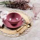 Jogo Americano Avulso Brazil Nature Circle Palha Copa   Cia