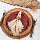 Jogo Americano Avulso Lana Copa   Cia - Camurça