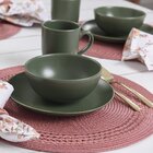 Jogo Americano Avulso Luna Tressê Terracota