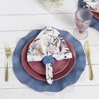 Jogo Americano Avulso Luna Wave Azul Infinity