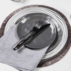 Jogo Americano Avulso Meissa Grafite