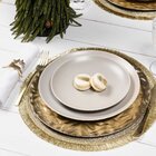 Jogo Americano Avulso Meissa Ouro