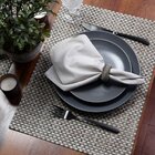 Jogo Americano Avulso Tramado Especial Premium Sépia