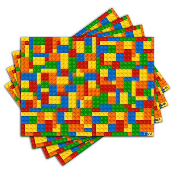 Jogo Americano - Blocos De Montar Com 4 Peças - 268jo